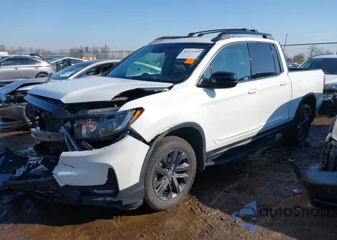 2021 Honda Ridgeline Awd Sport from USA, damaged, VIN 5FPYK3F18MB002351